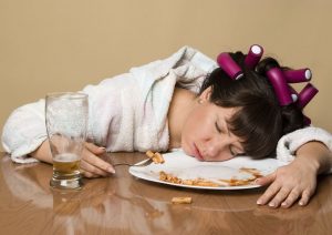Avoid bad eating habits to sleep well